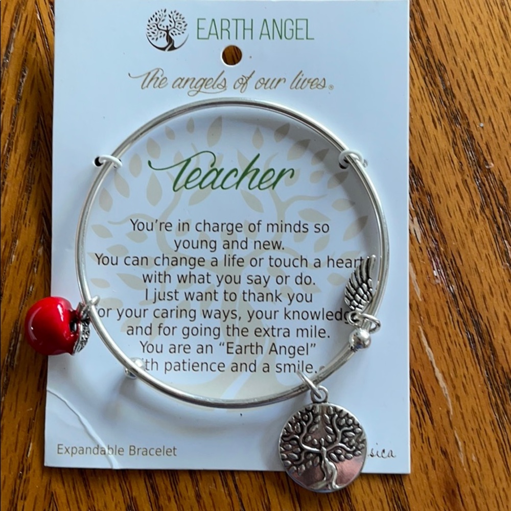Earth Angel teacher bracelet